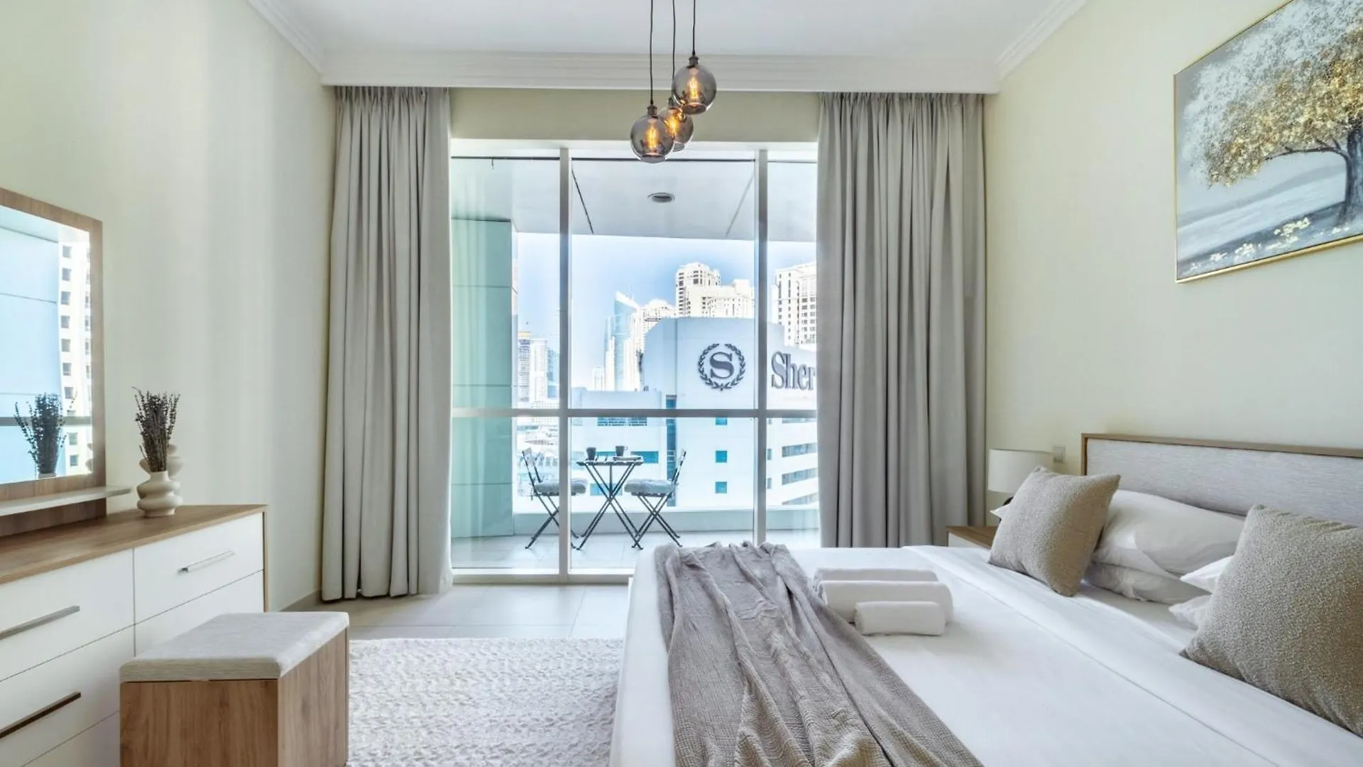 Apartament Classic Retreat In Jbr With Private Beach Access Dubaj Zjednoczone Emiraty Arabskie